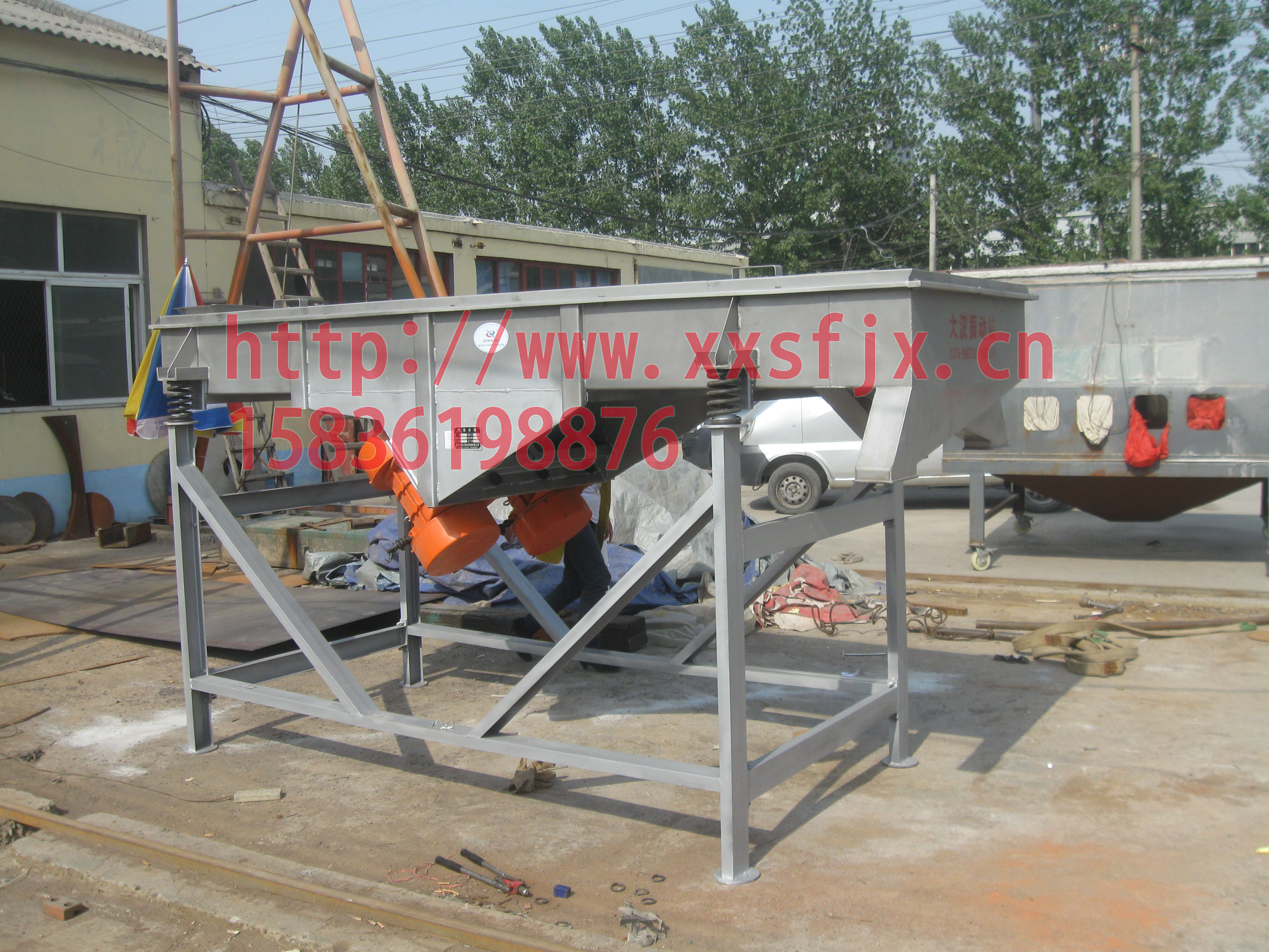 『通知』沈陽可視直線篩已發貨，王女士注意查收！