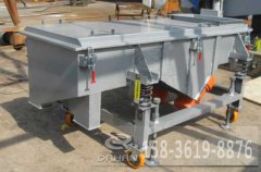 山東220V直線(xiàn)振動(dòng)篩已發(fā)貨，張經(jīng)理請(qǐng)注意查收！